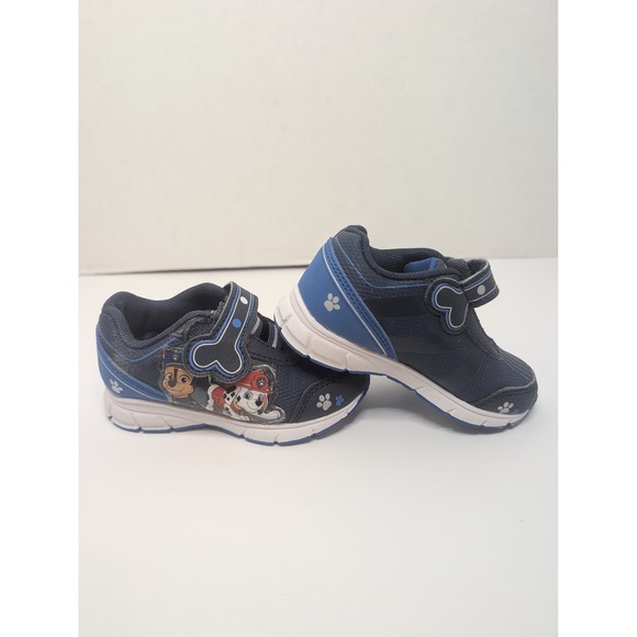 Paw Patrol Other - Paw Patrol Chase Marshall Blue Toddler Boys Sneakers Size 5